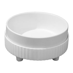 Heated Water Bowl For Dogs And Cats Ceramic Heated Pet Water Bowl Food Warmer USB Powered Thermal Pet Bowl Provide Fresh Non Freezing Drinkable Water (Option: l1Bowl)